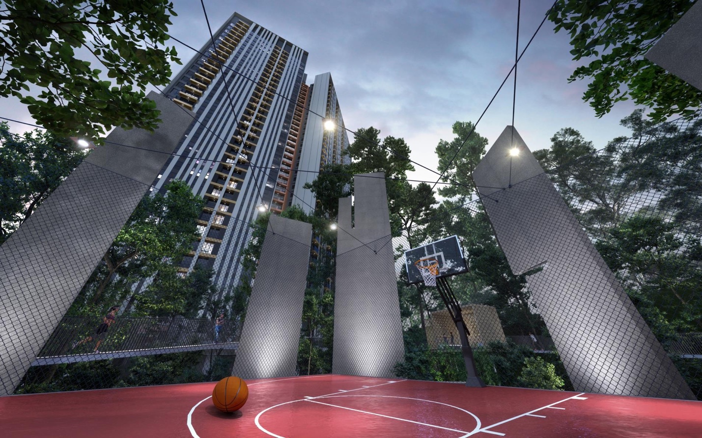 BAYU Residences Basketball Court